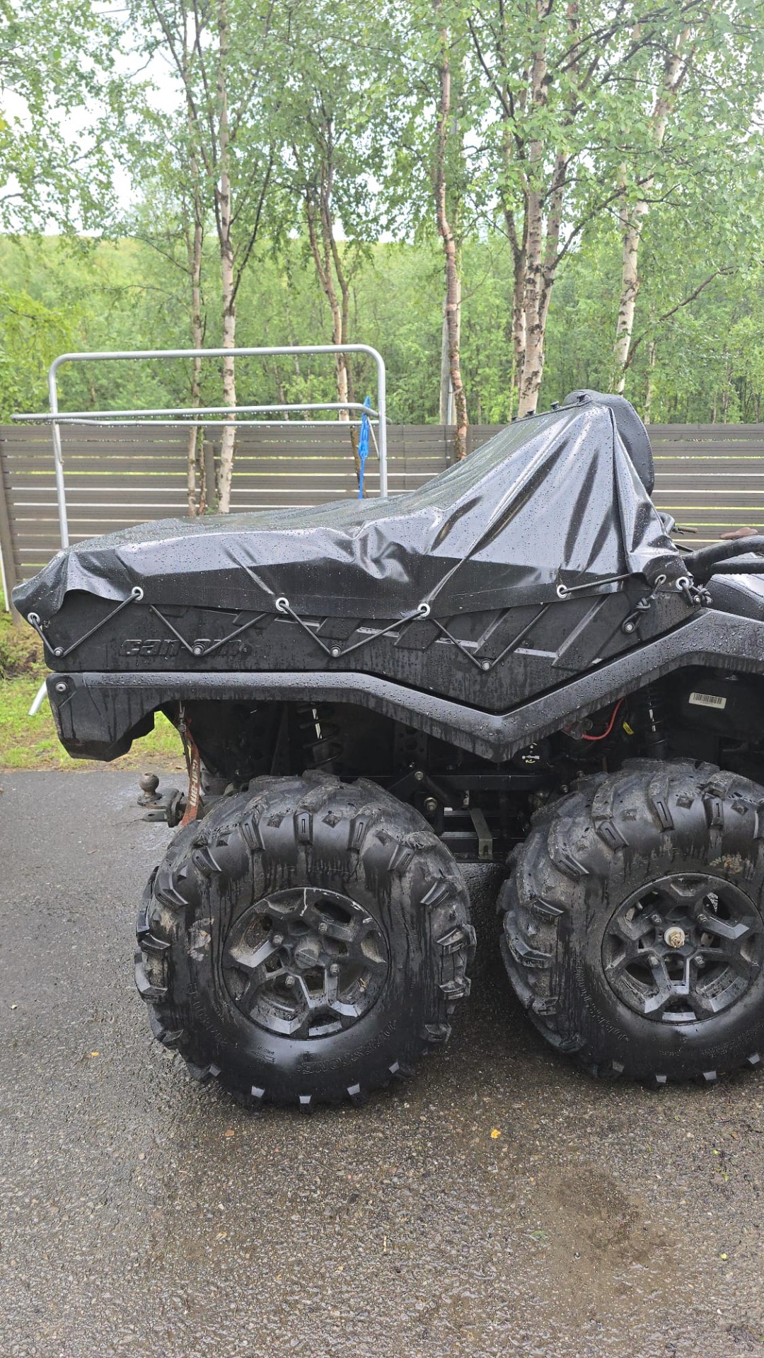 Can Am 6x6 lavan suojasermi ja lavapeite